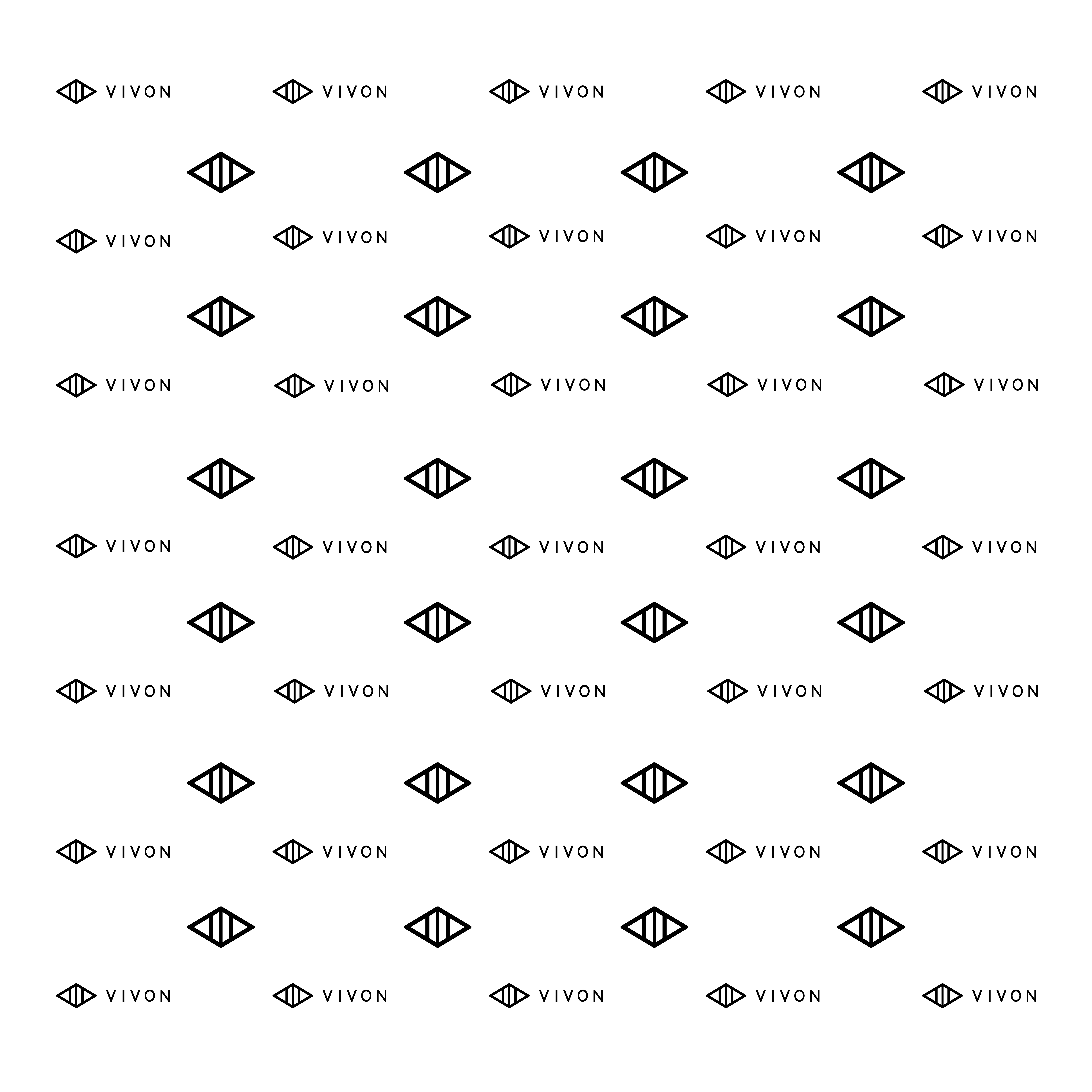 VIVON banner pattern